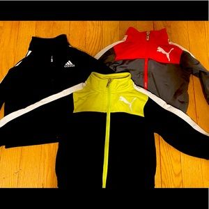 💚🖤 Bundle of three baby track jackets 🖤💚